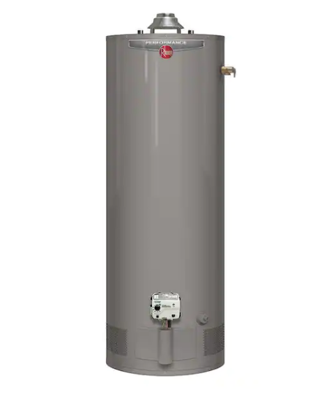 Rheem Performance 50 Gallon gas hot water heater. 38,000BTU