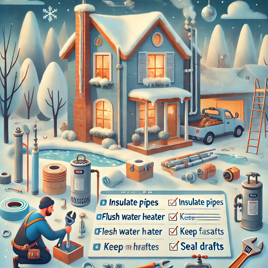 Winter Plumbing Maintenance Checklist for a Trouble-Free Season